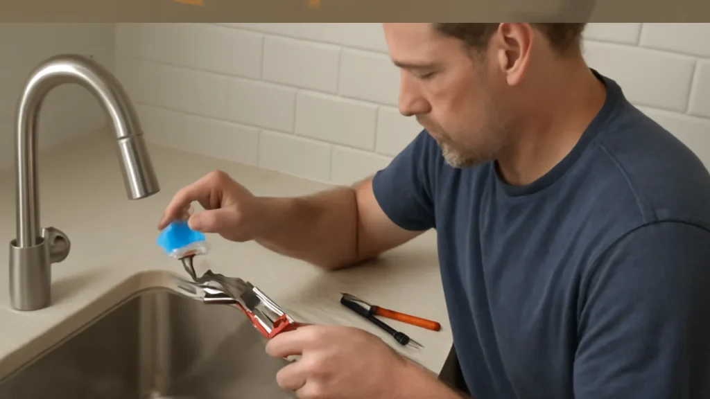 anytime plumbing, Replace Faucet Cartridge