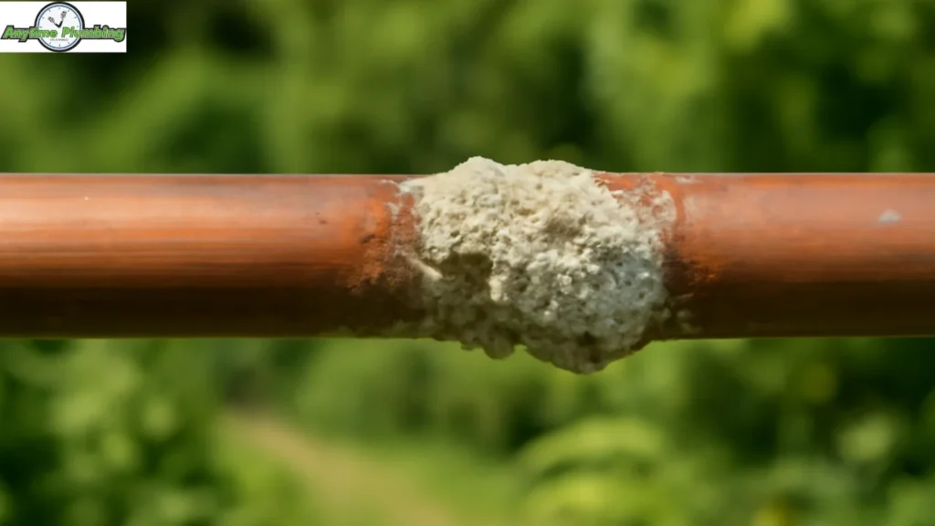 hard water affect on pipe
