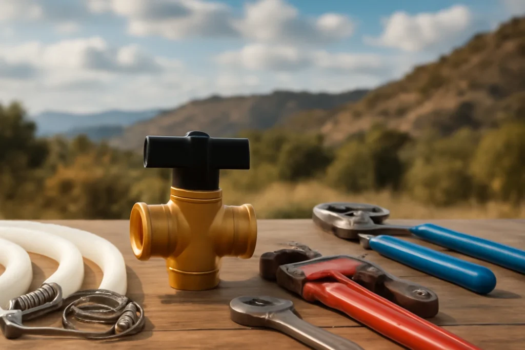necessary tools for water softner installation