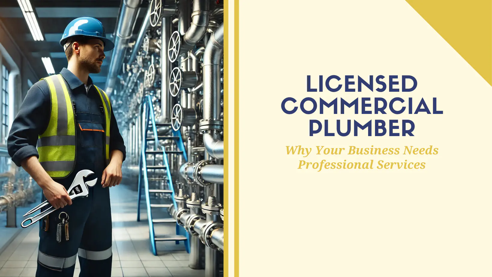 Licensed Commercial Plumber Services