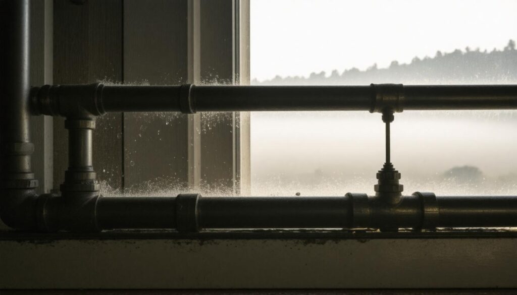 Moist plumbing system