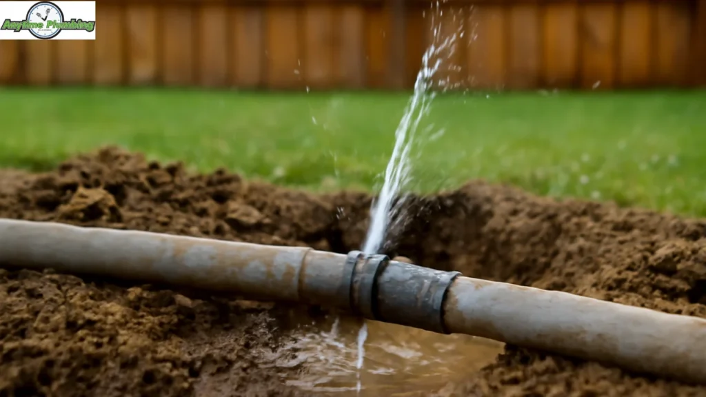 santa cruz main water line repair