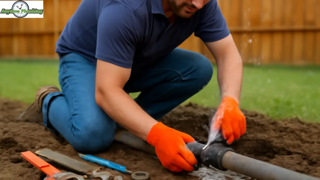 anytime plumbing santa cruz main water line repair