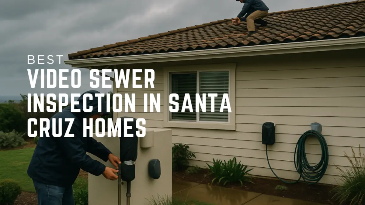 Video Sewer Inspection in Santa Cruz Homes