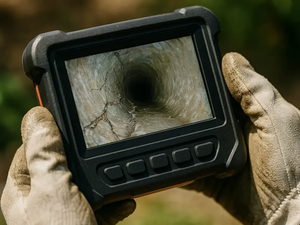 inside the sewer lines
