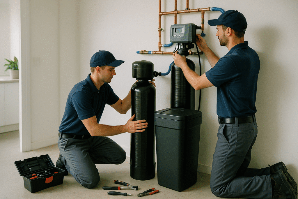 High-Efficiency Water Softener System