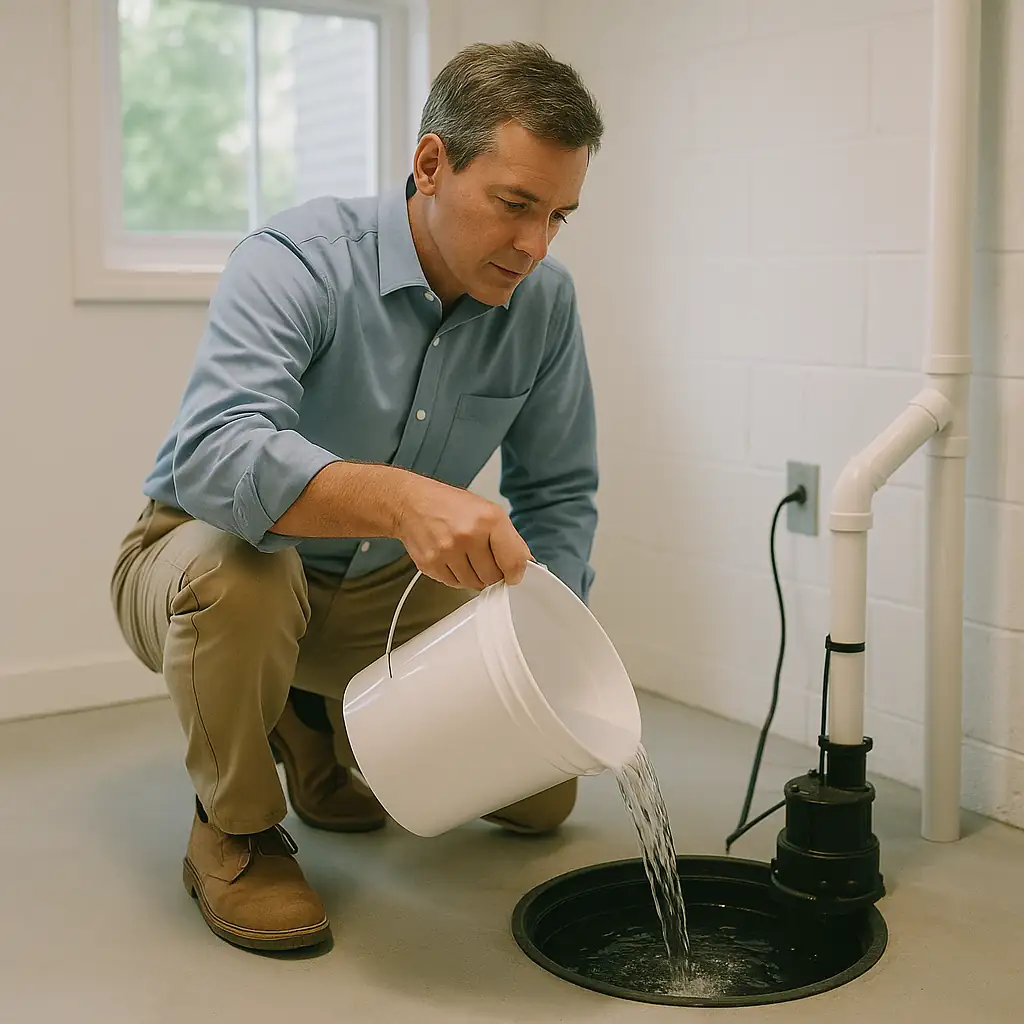 sump pump testing