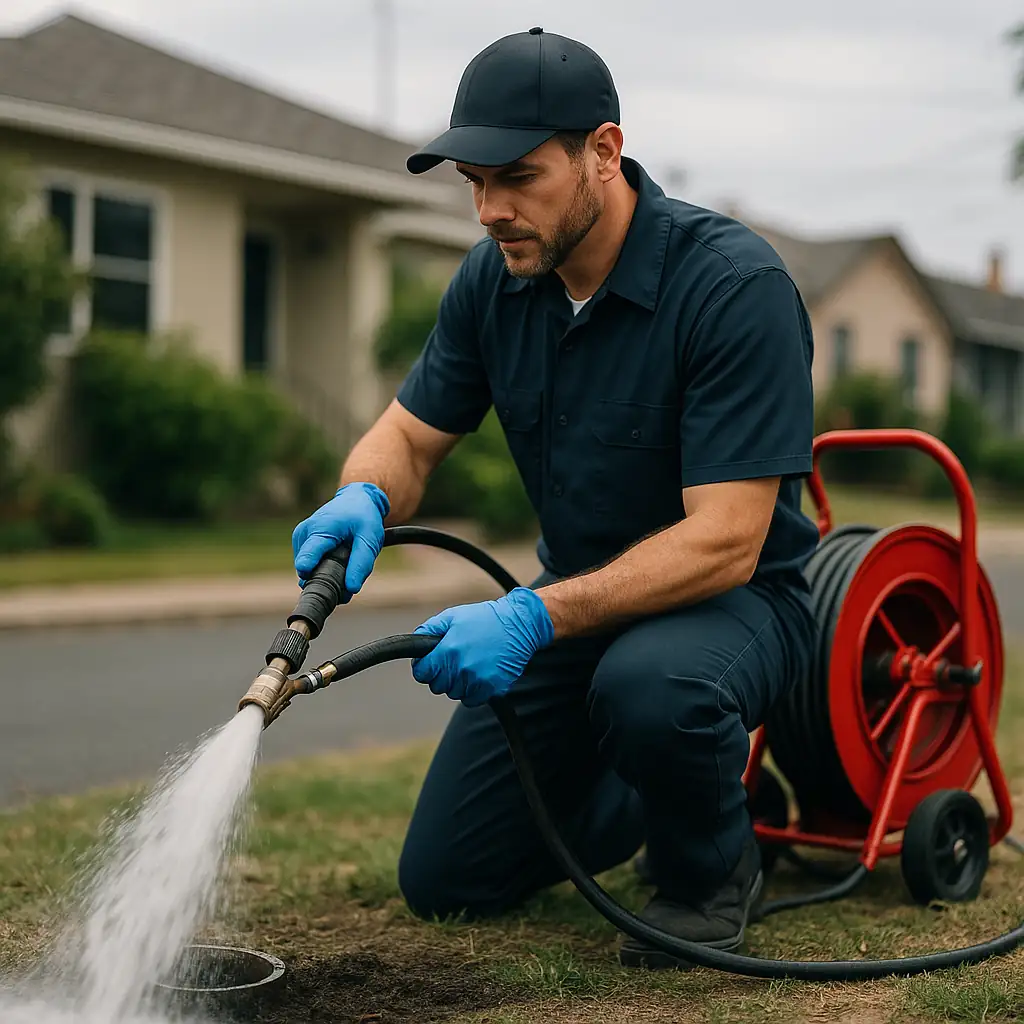 Hydro Jetting in Action