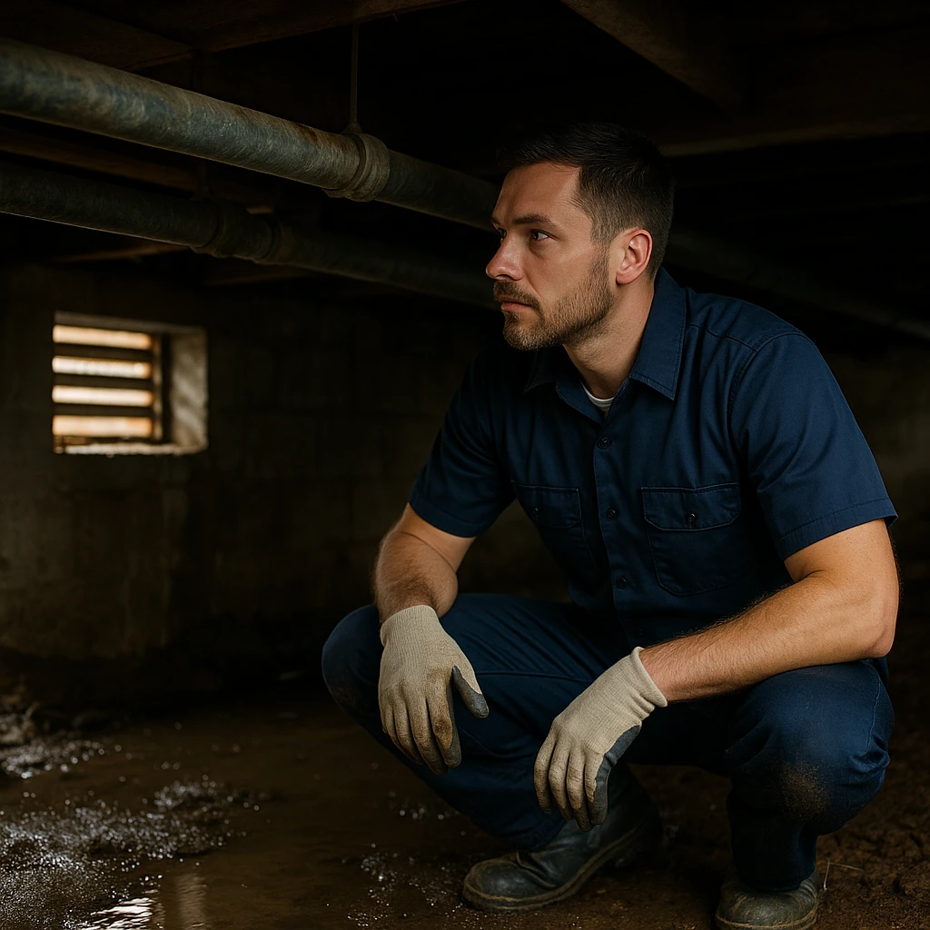 Davenport plumbers checking houses