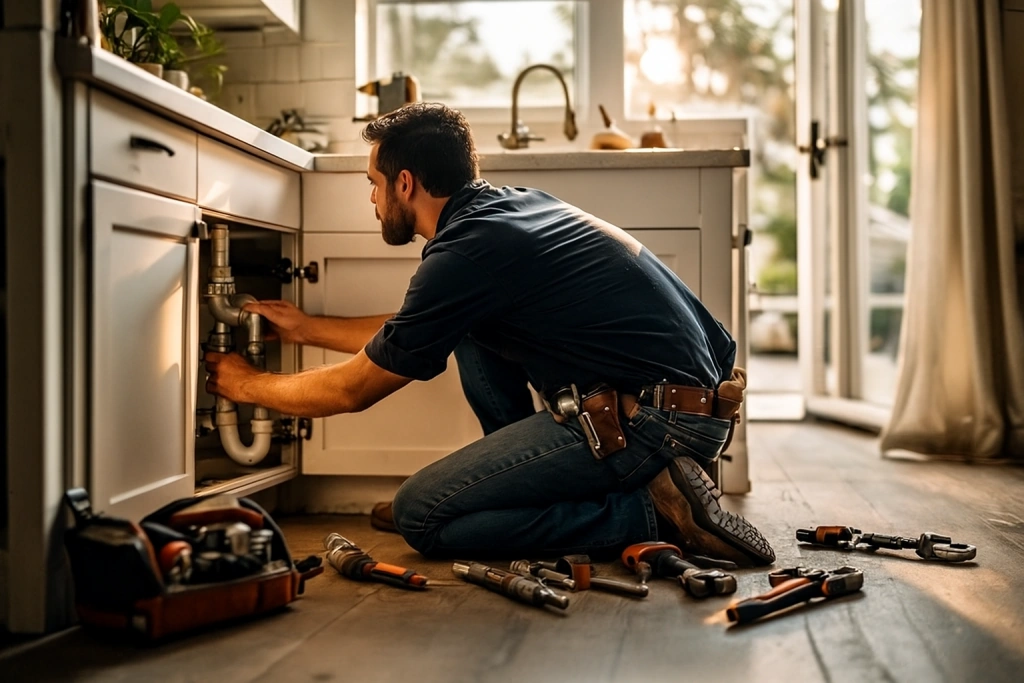 plumber-fixing-leaking-faucet