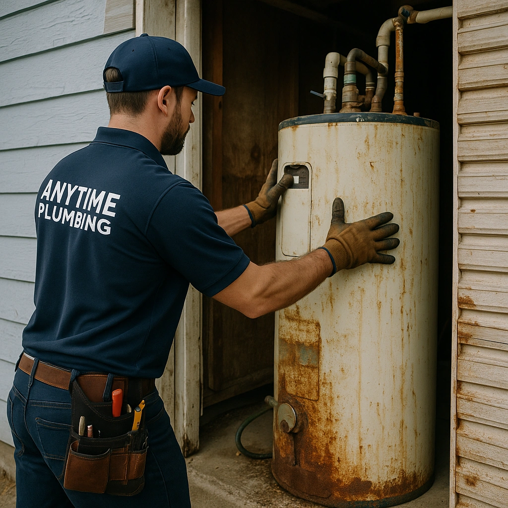 replacing an old water heater