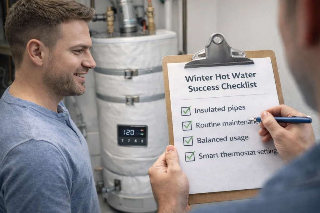 checklist for winter
