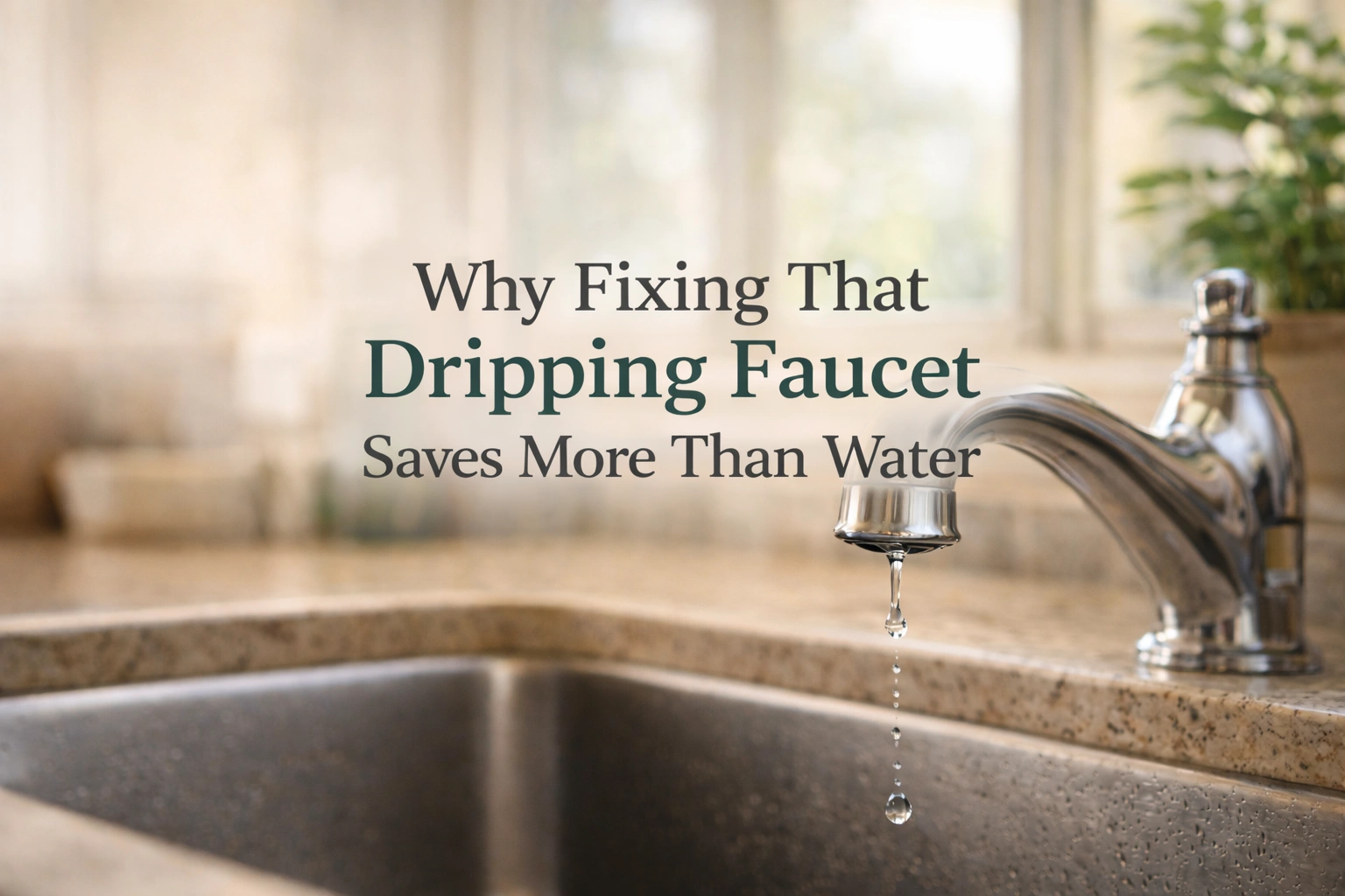 fixing faucet immediately