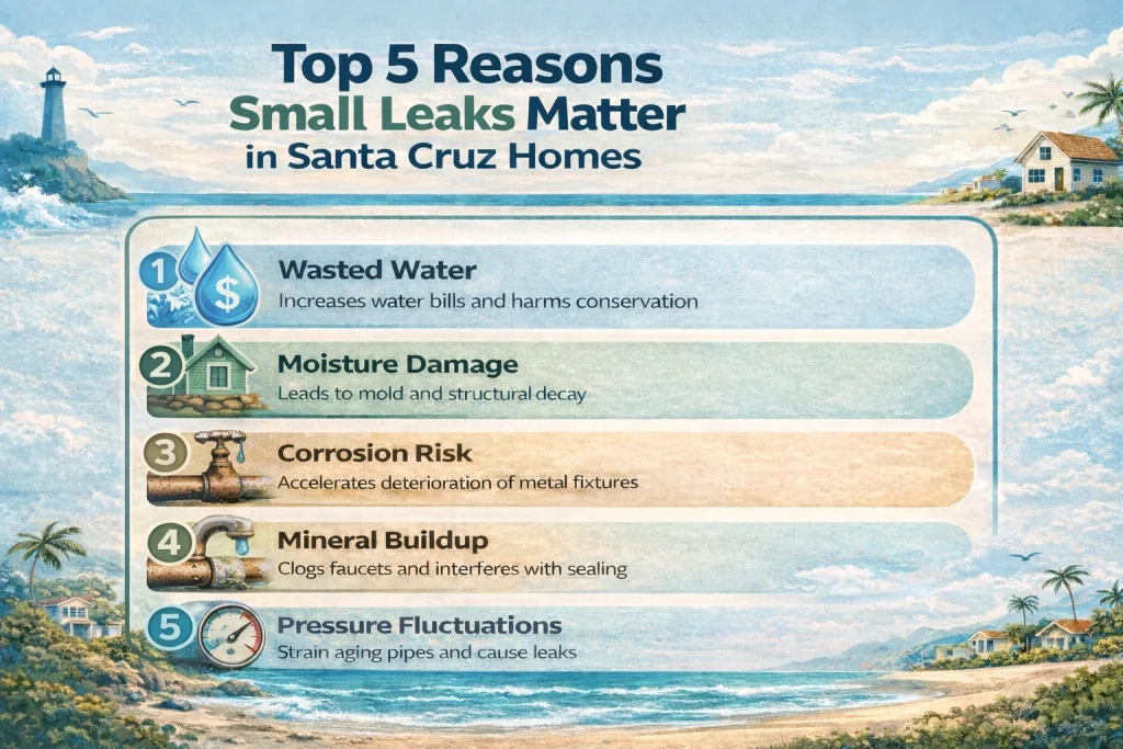 why fixing small leaks matter