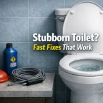 Bathroom tools and clogged toilet solutions