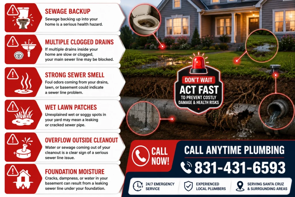 Anytime Plumbing for Sewer Problems