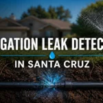 irrigation leak detection in santa cruz
