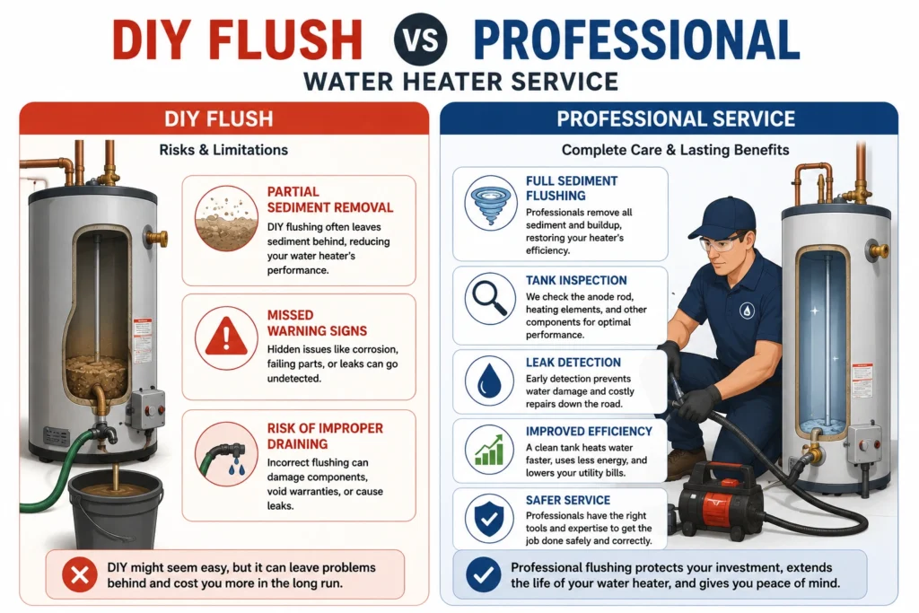 Benefits of Professional Water Heater Flushing