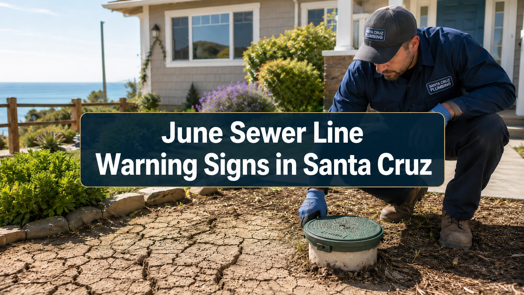 june sewer line warning signs in santa cruz