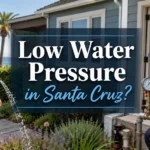 low water pressure in santa cruz