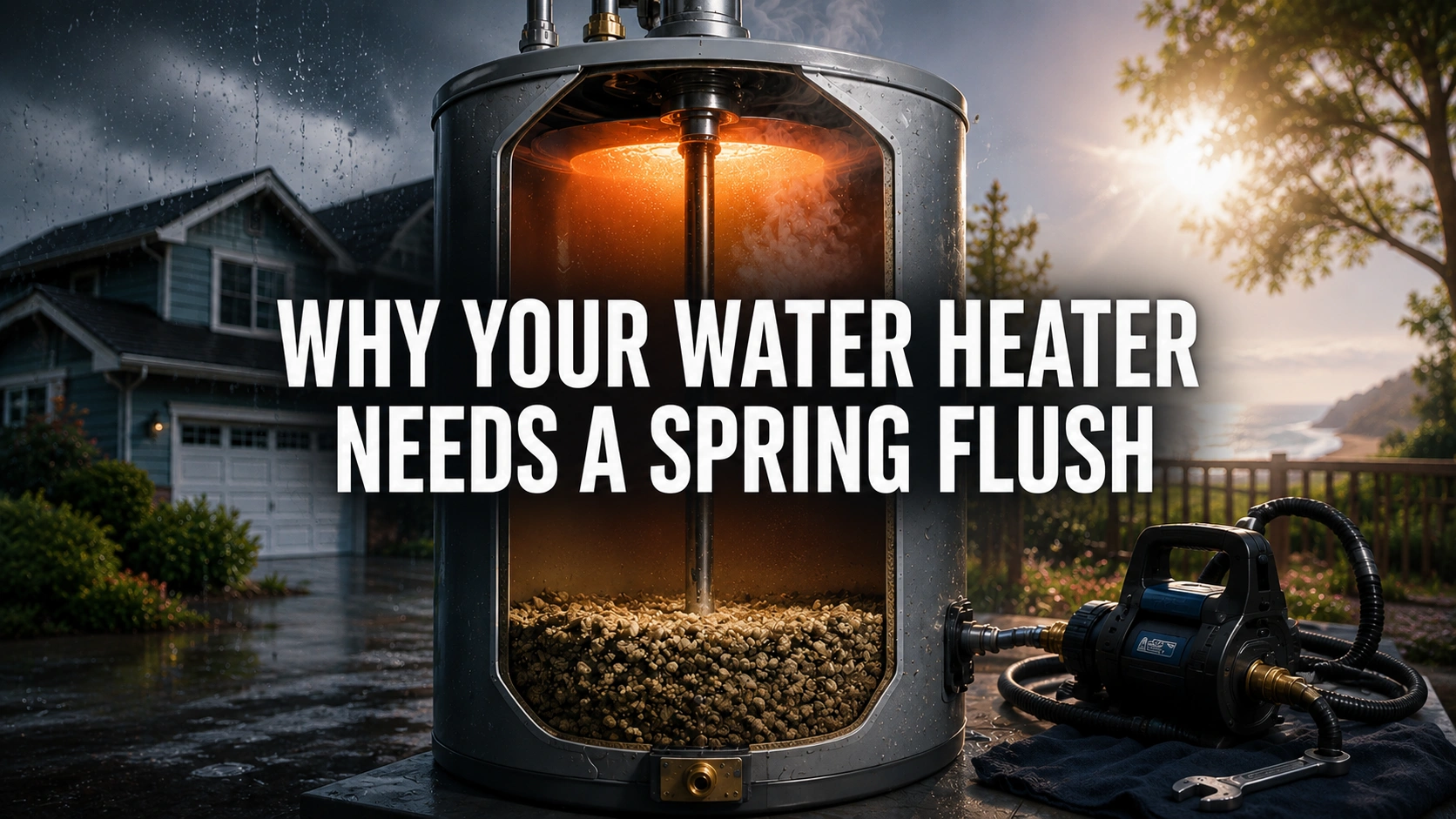 water heater needs a spring flush