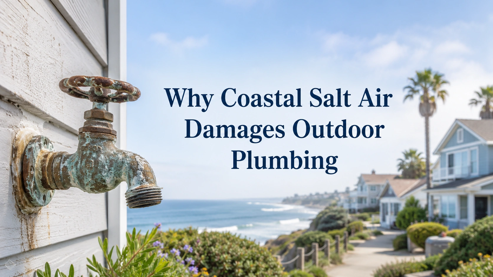 why coastal salt air damage plumbing