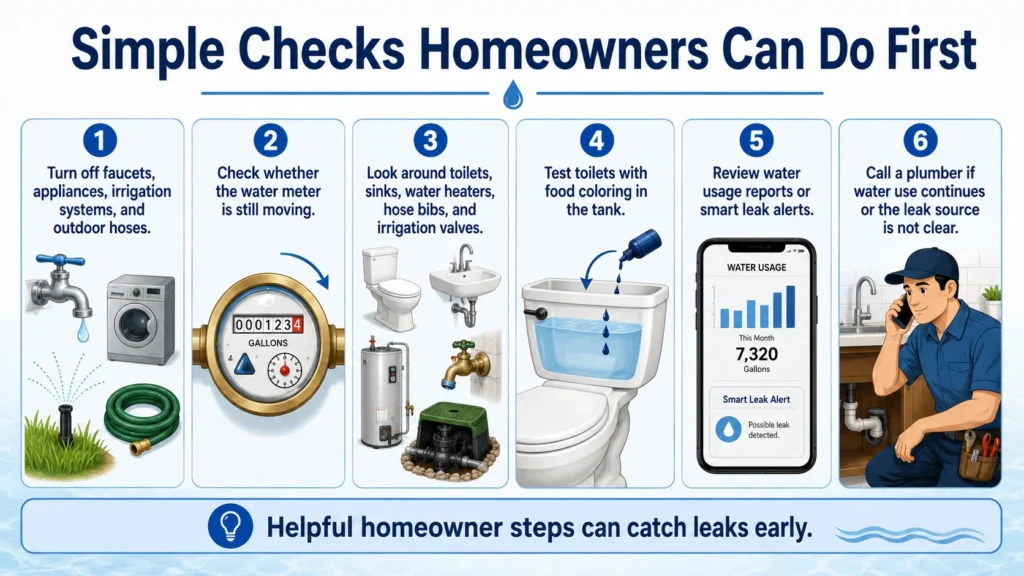 Simple Checks Homeowners Can Do First
