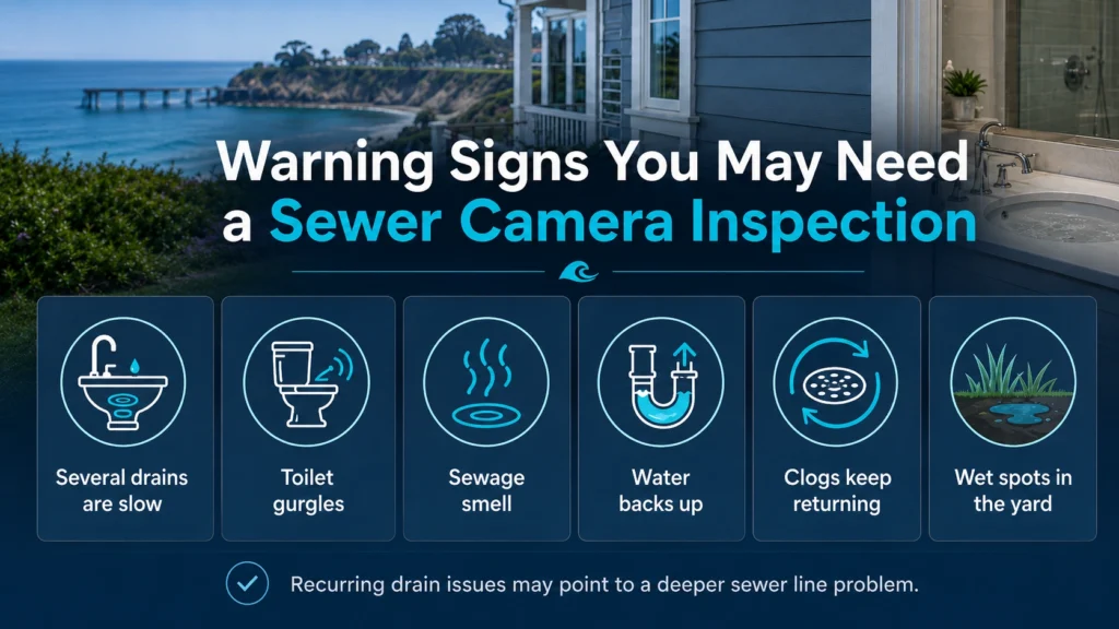 Warning Signs You May Need a Sewer Camera Inspection
