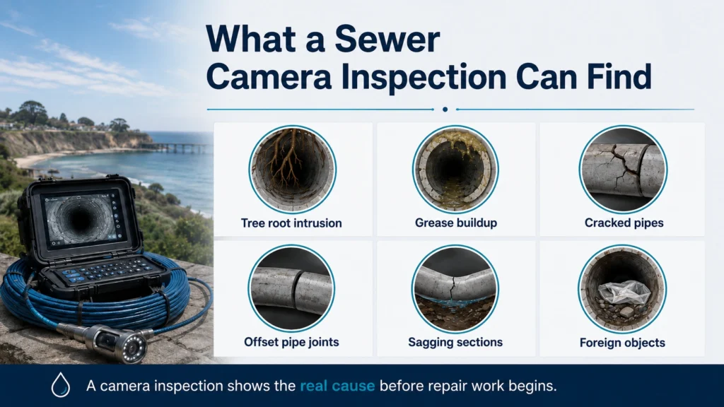 What a Sewer Camera Inspection Can Find