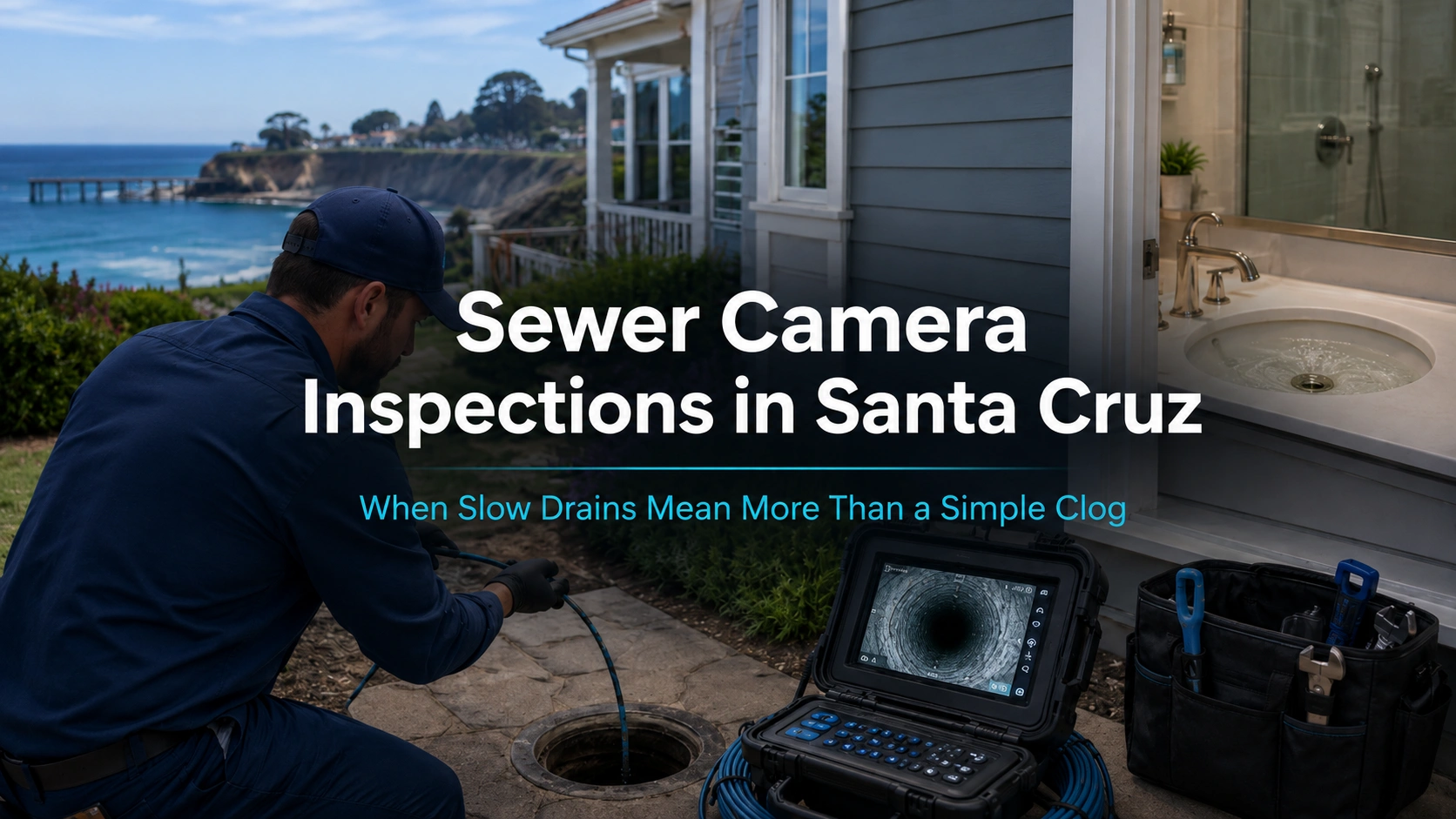 sewer camera inspections in santa cruz