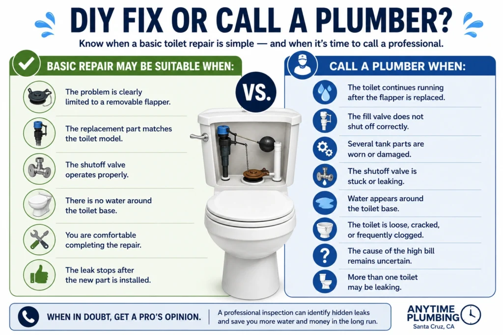 diy fix or call a plumber