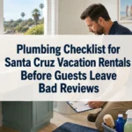 plumbing checklist for santa cruz vacation