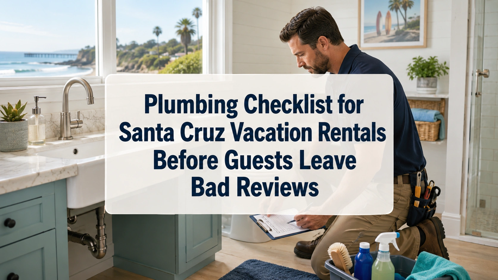 plumbing checklist for santa cruz vacation