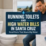 running toilets and high water bills