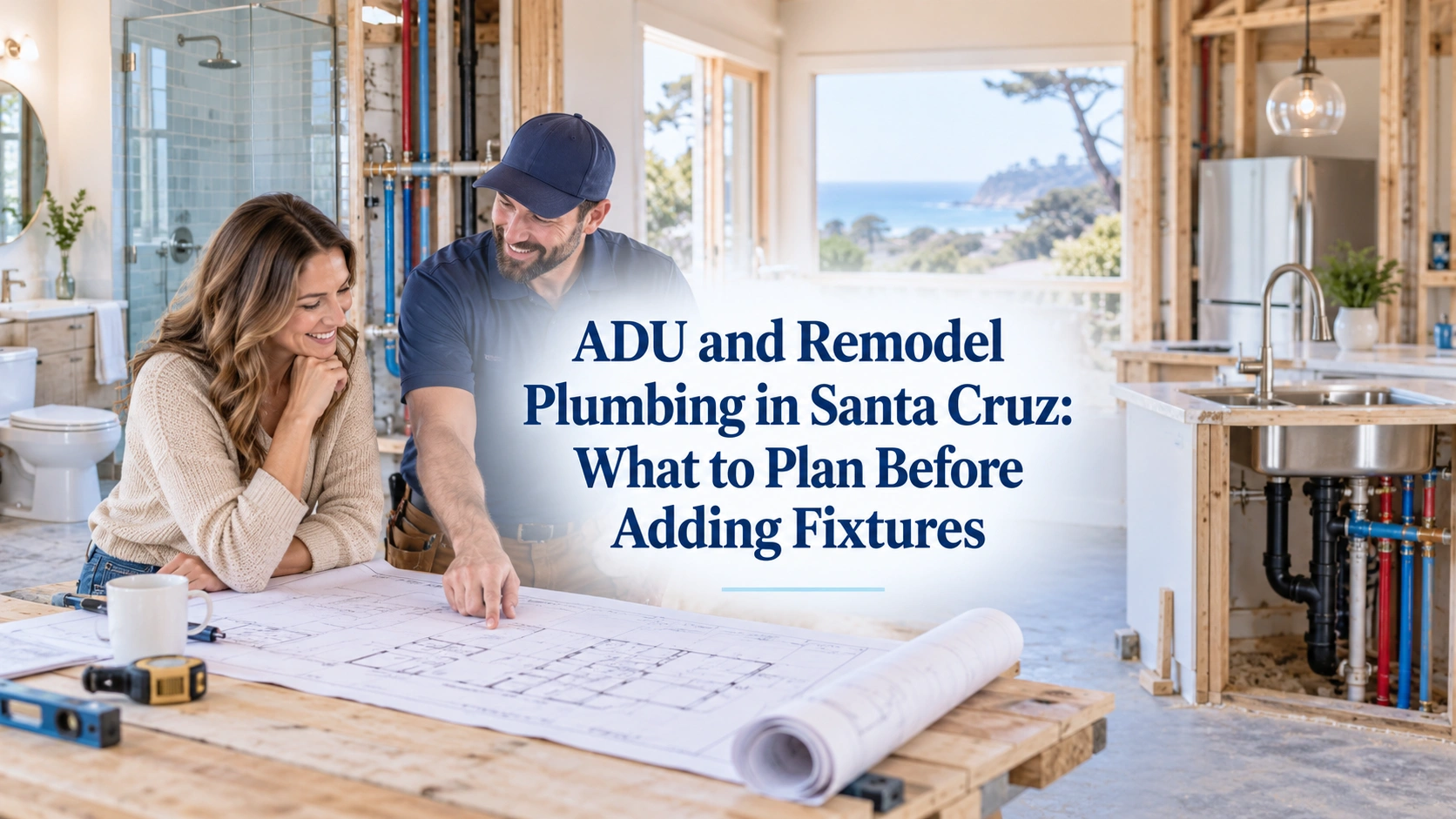 ADU and Remodel Plumbing in Santa Cruz