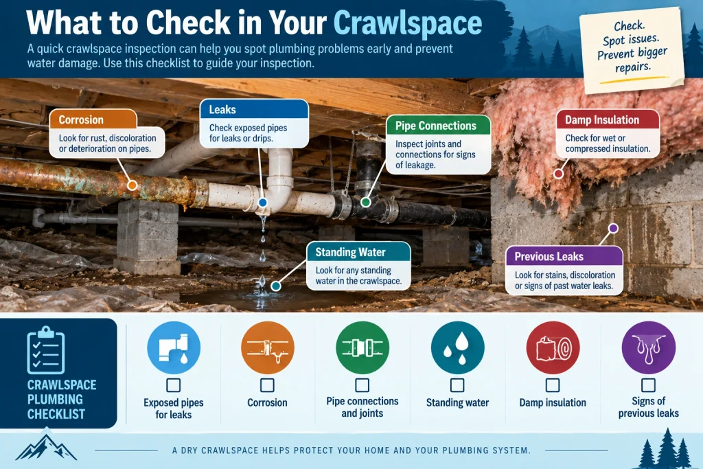 Crawlspace Plumbing Inspection Checklist