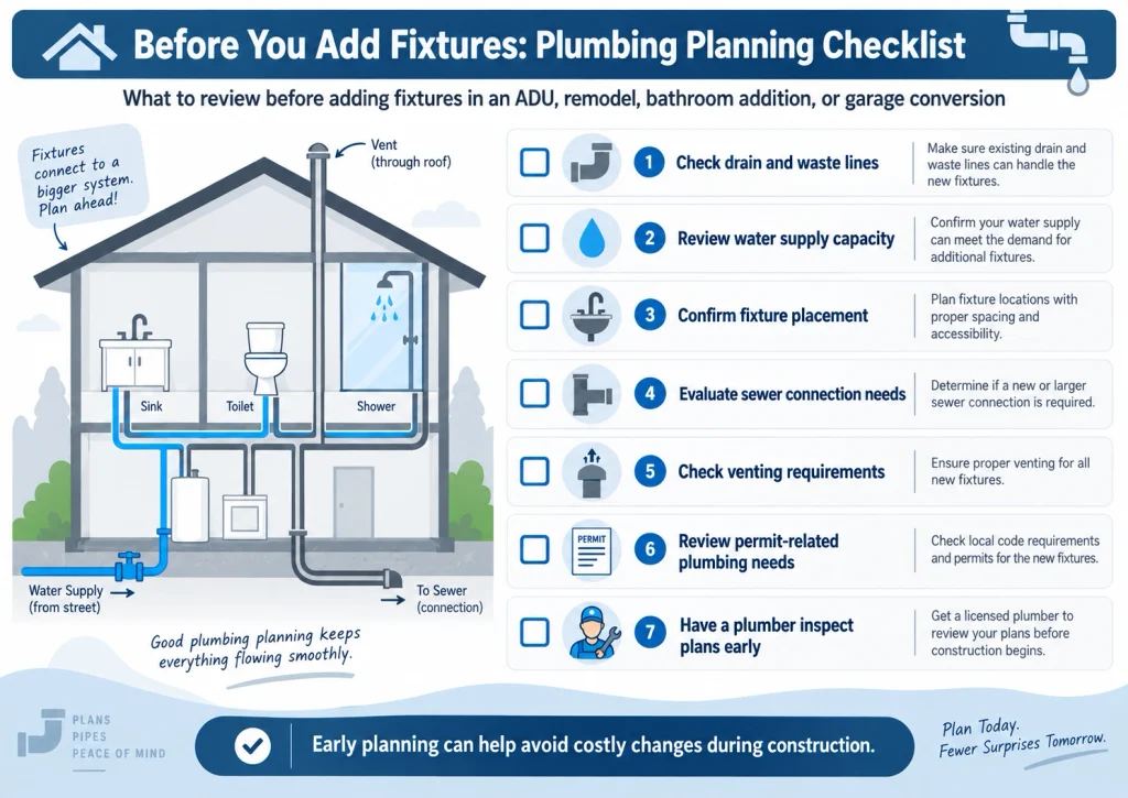 Plumbing Planning Checklist