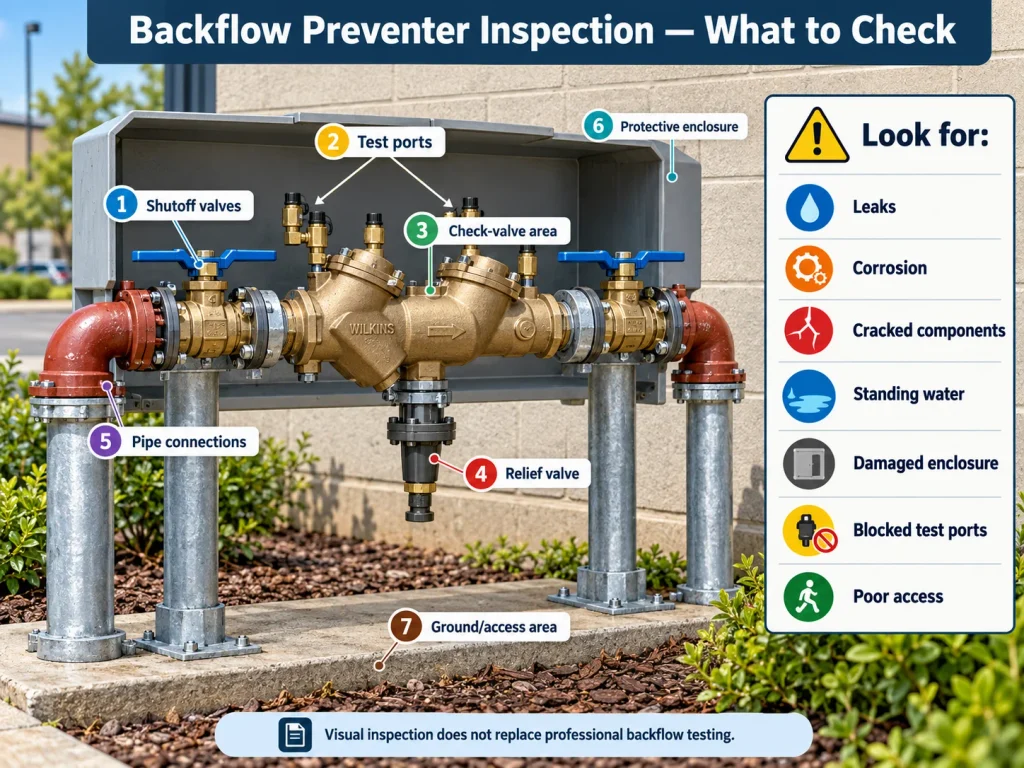 Backflow Preventer Inspection Guide