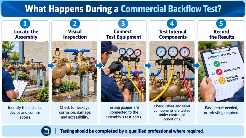 Commercial Backflow Test_ Five Key Steps